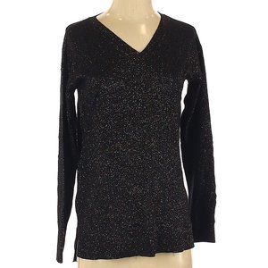 LAST CHANCE—Sparkly black sweater